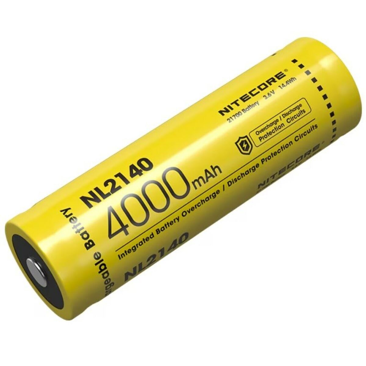 Batteria ricaricabile Nitecore NT-NL2140 4000 mAh 3,6 V 21700