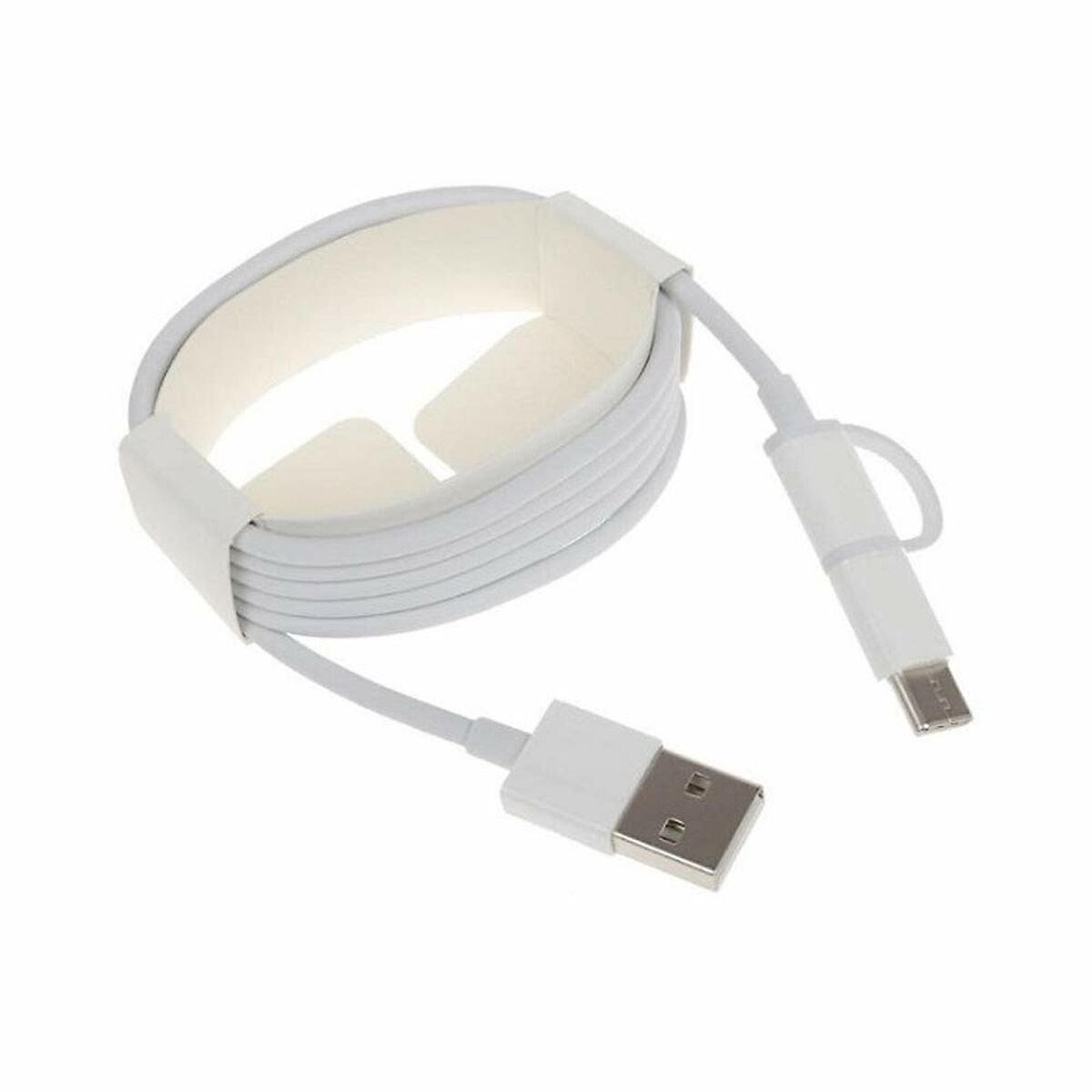 Cavo Micro USB Xiaomi Mi 2-in-1 USB Cable (Micro USB to Type C) 100cm Bianco 1 m
