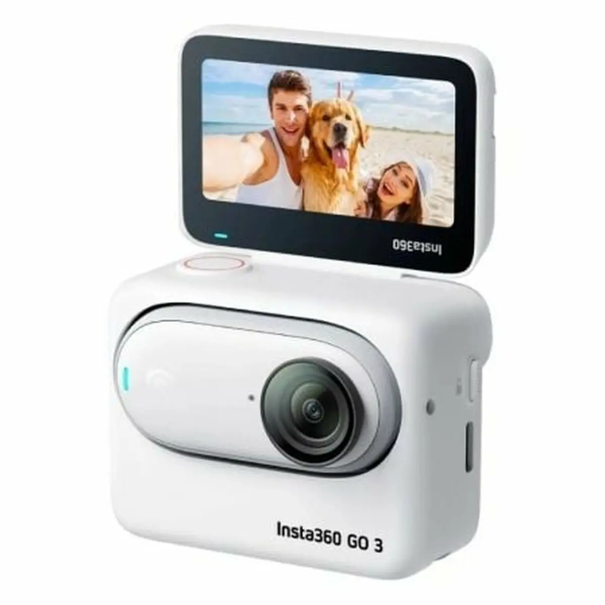 Fotocamera sportiva con accessori Insta360 GO 3 Bianco