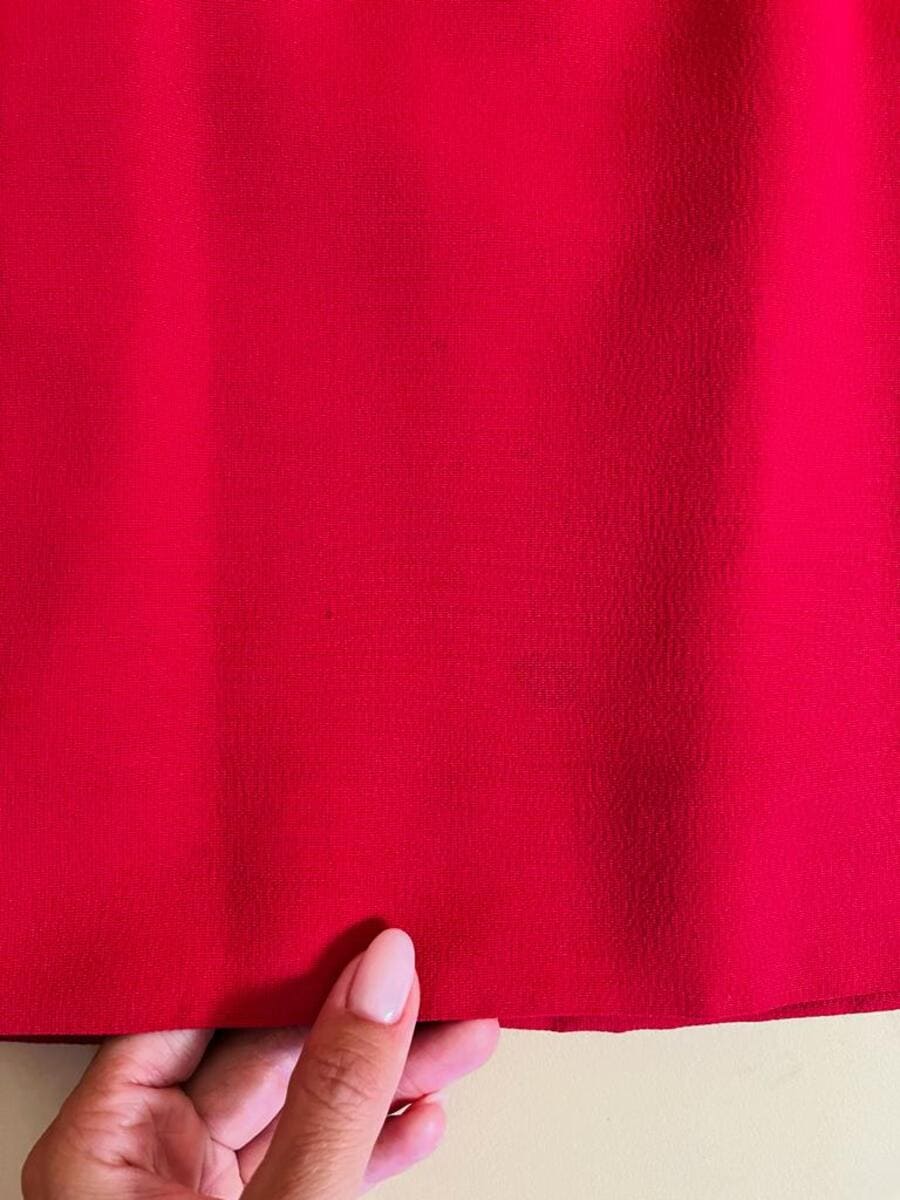 bl mini dress rosso e nero yves saint laurent variation 8