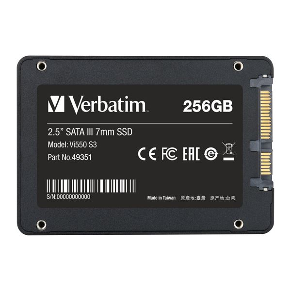 256GB SATA3 2.5 SSD 7MM  VI550