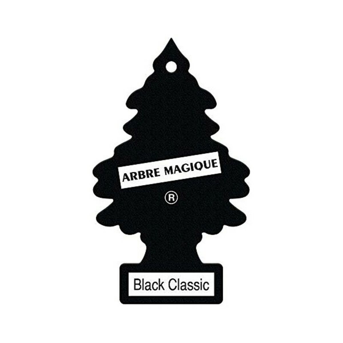 Deodorante per la Macchina Arbre Magique Black Classic Pino