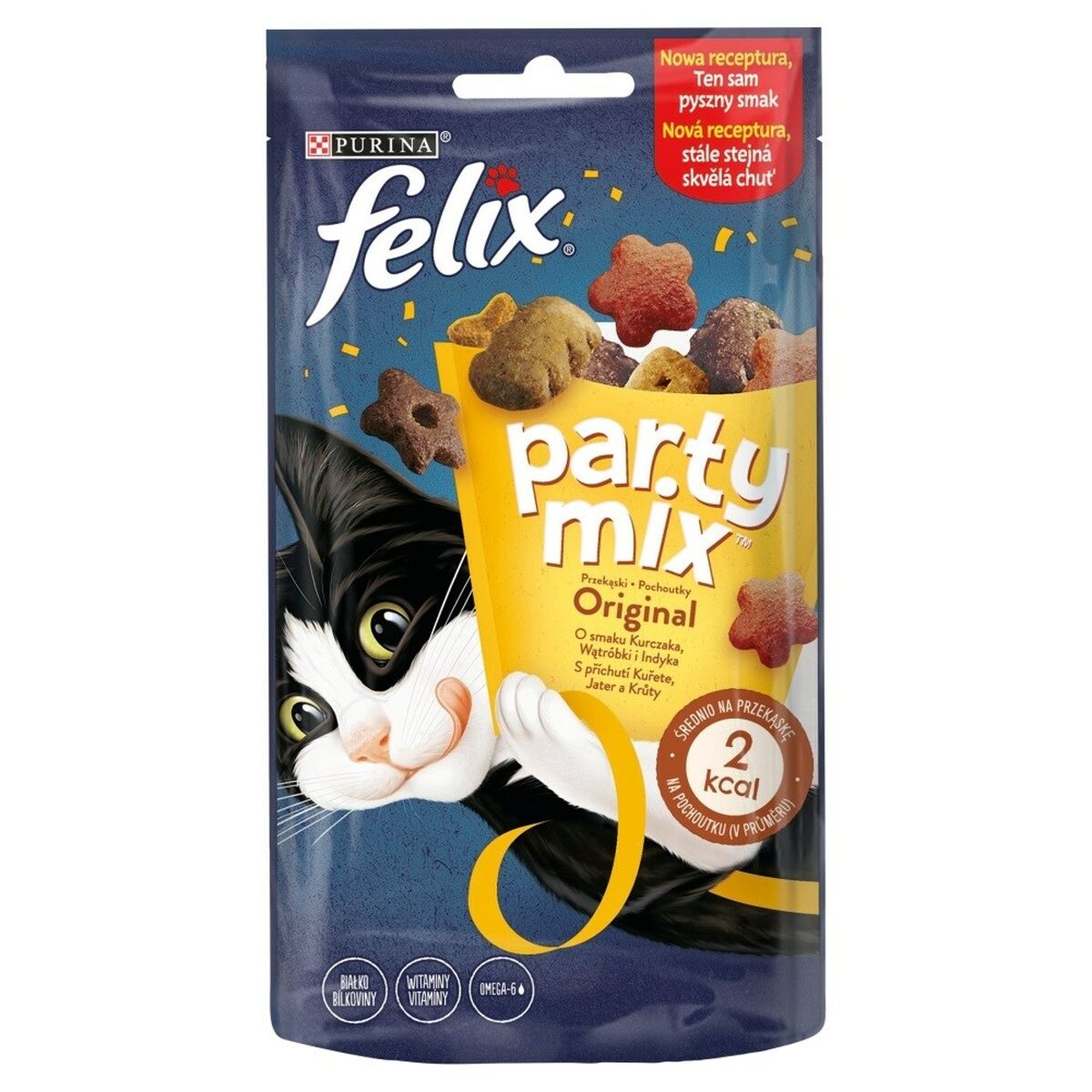 Spuntino per Cat Purina Party Mix Original