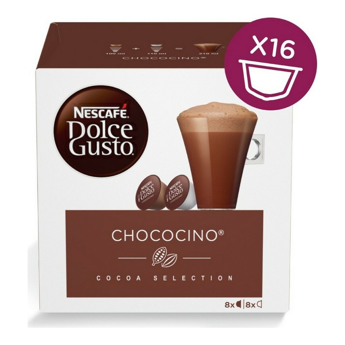 Capsule Chococino Nescafé Dolce Gusto (8 uds)