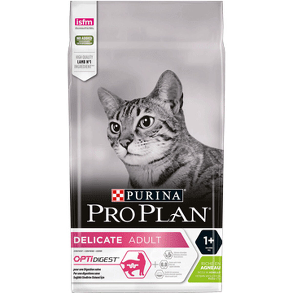 Cibo per gatti Purina Pro Plan Delicate Digestion Adulto Agnello 10 kg