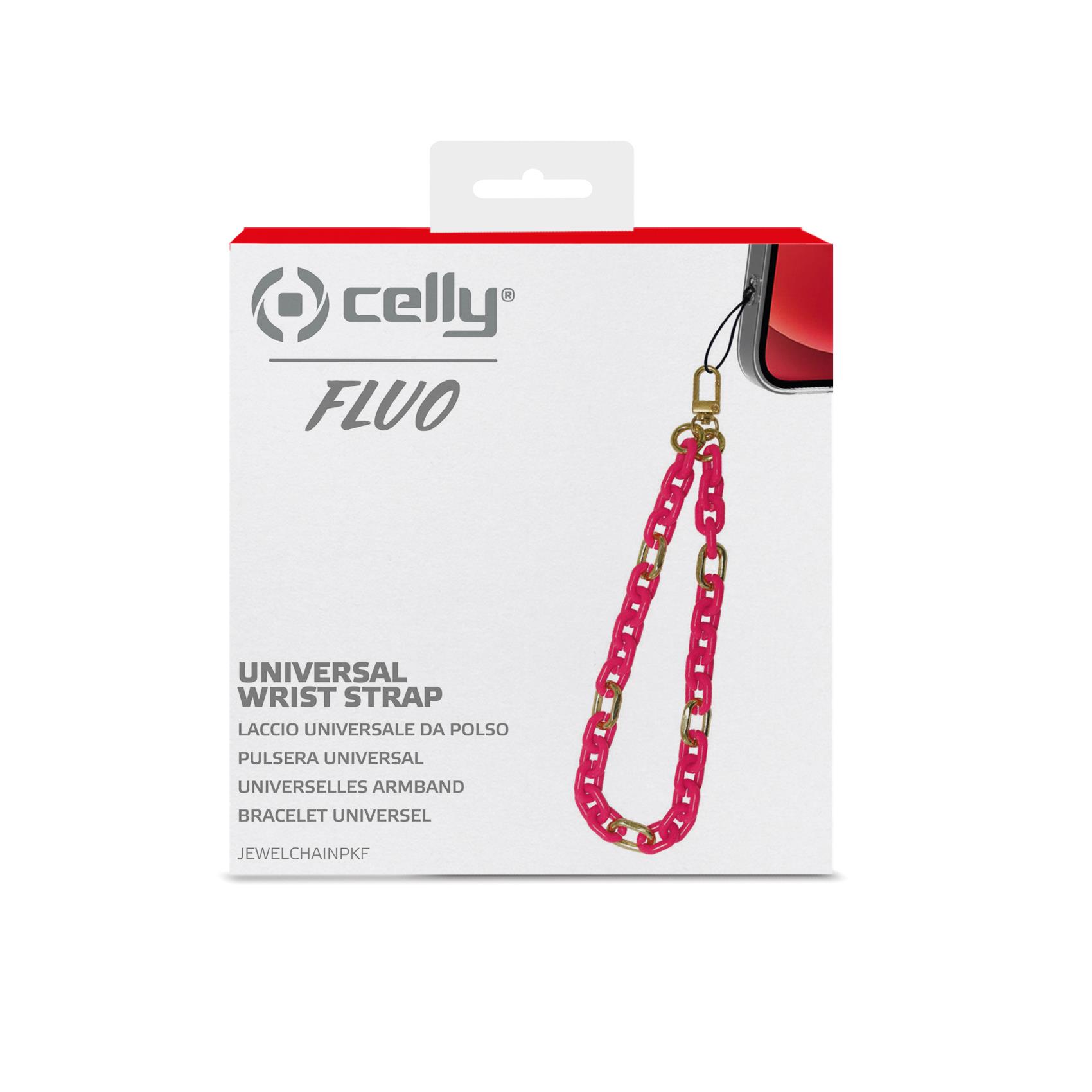 JEWEL CHAIN PINK FLUO