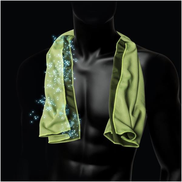 COOL TOWEL LIME GREEN