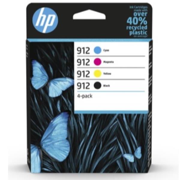 HP 912 CMYK ORIGINAL INK 4-PACK