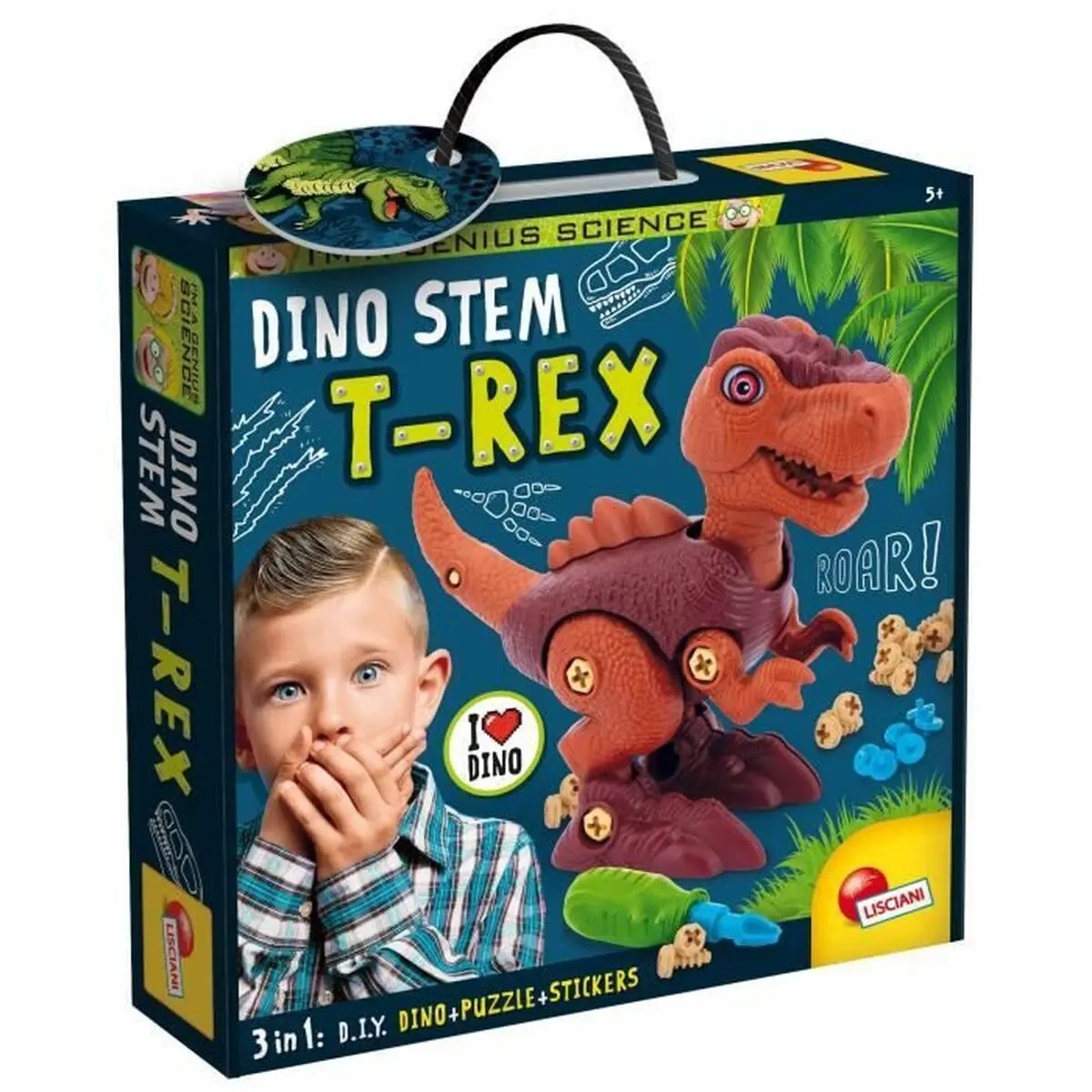 Gioco di Scienza Lisciani Giochi Dino Stem T- Rex