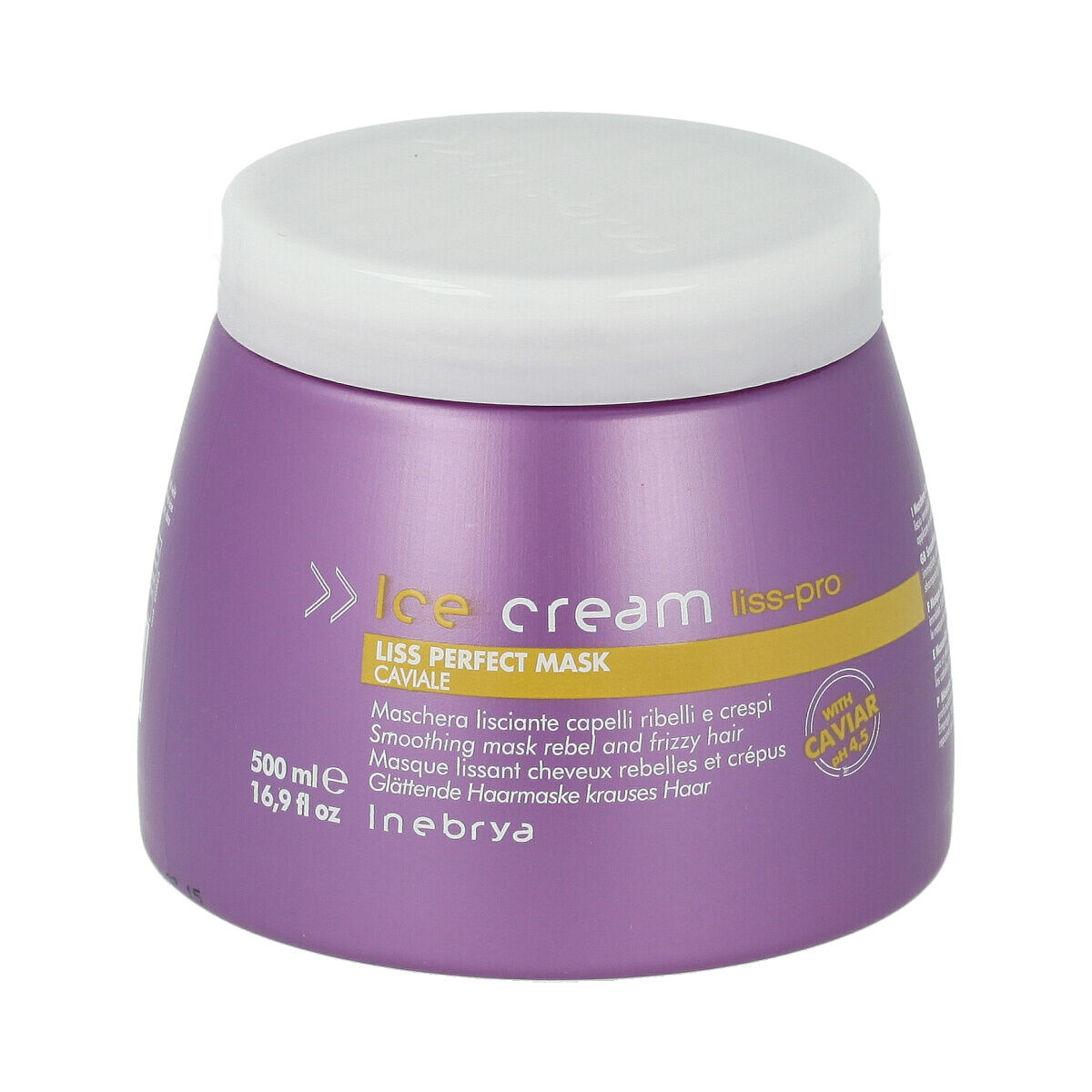 Maschera Anti-crespo Inebrya Ice Cream Liss-Pro 500 ml