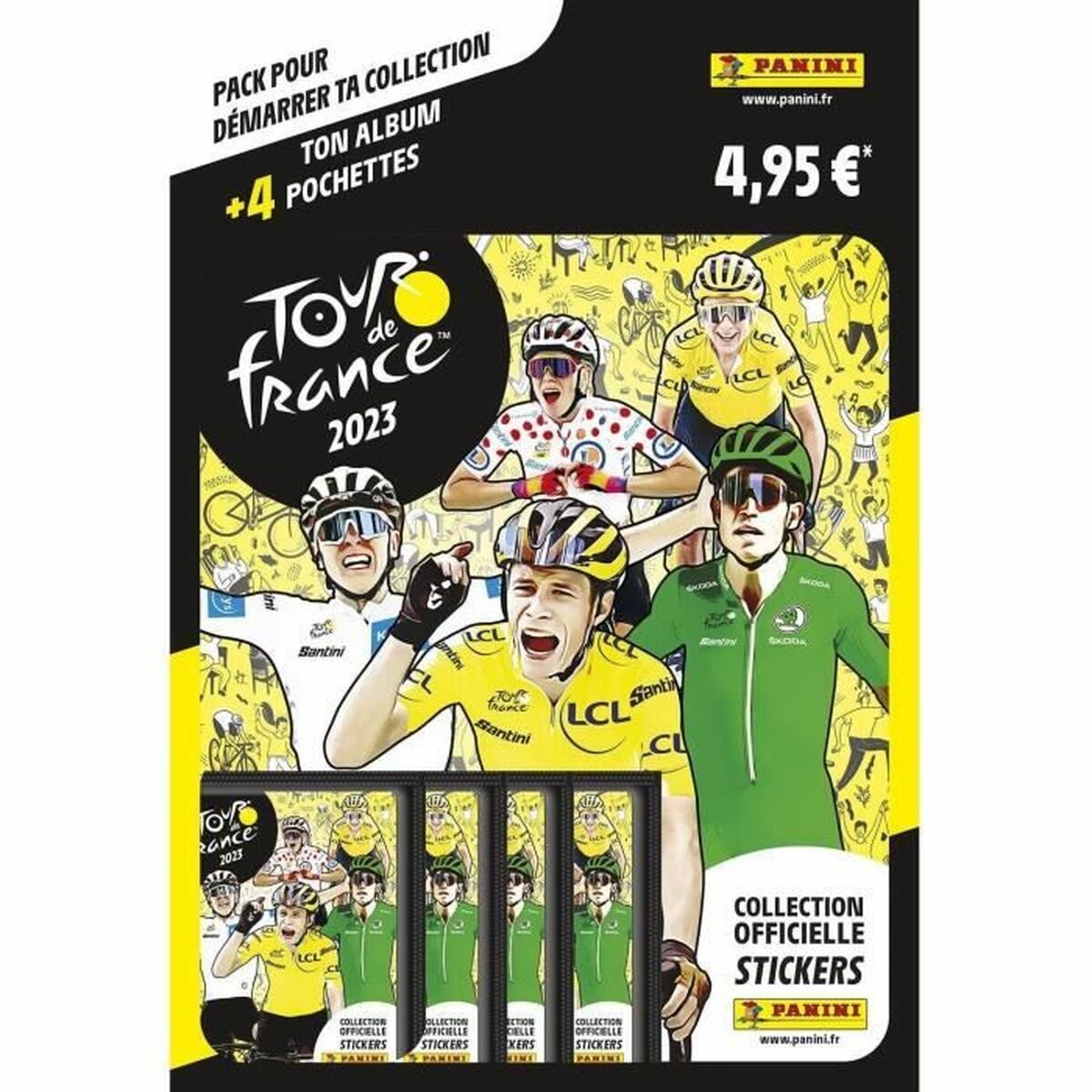Pacchetto Chrome Panini Tour de France 2023 Album