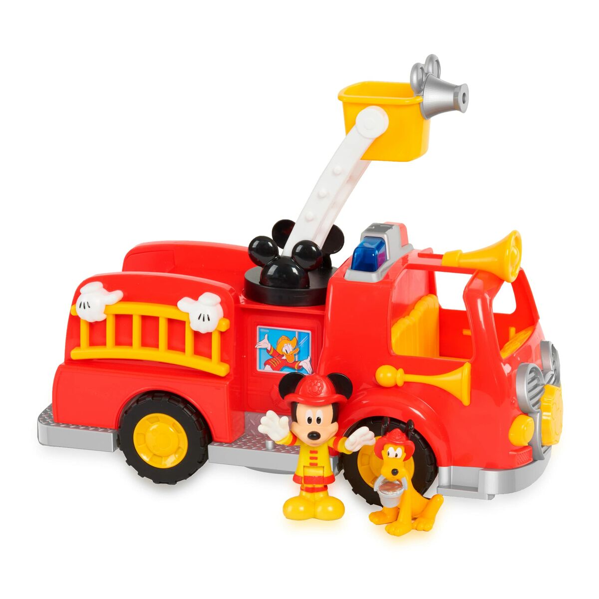 Camion dei Pompieri Captain Marvel Mickey Fire Truck Luce LED con suono