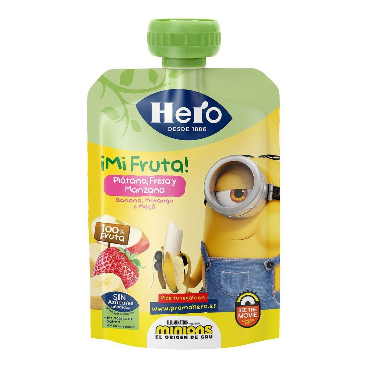 Omogeneizzato Hero 24531 Fragola Banana Mela