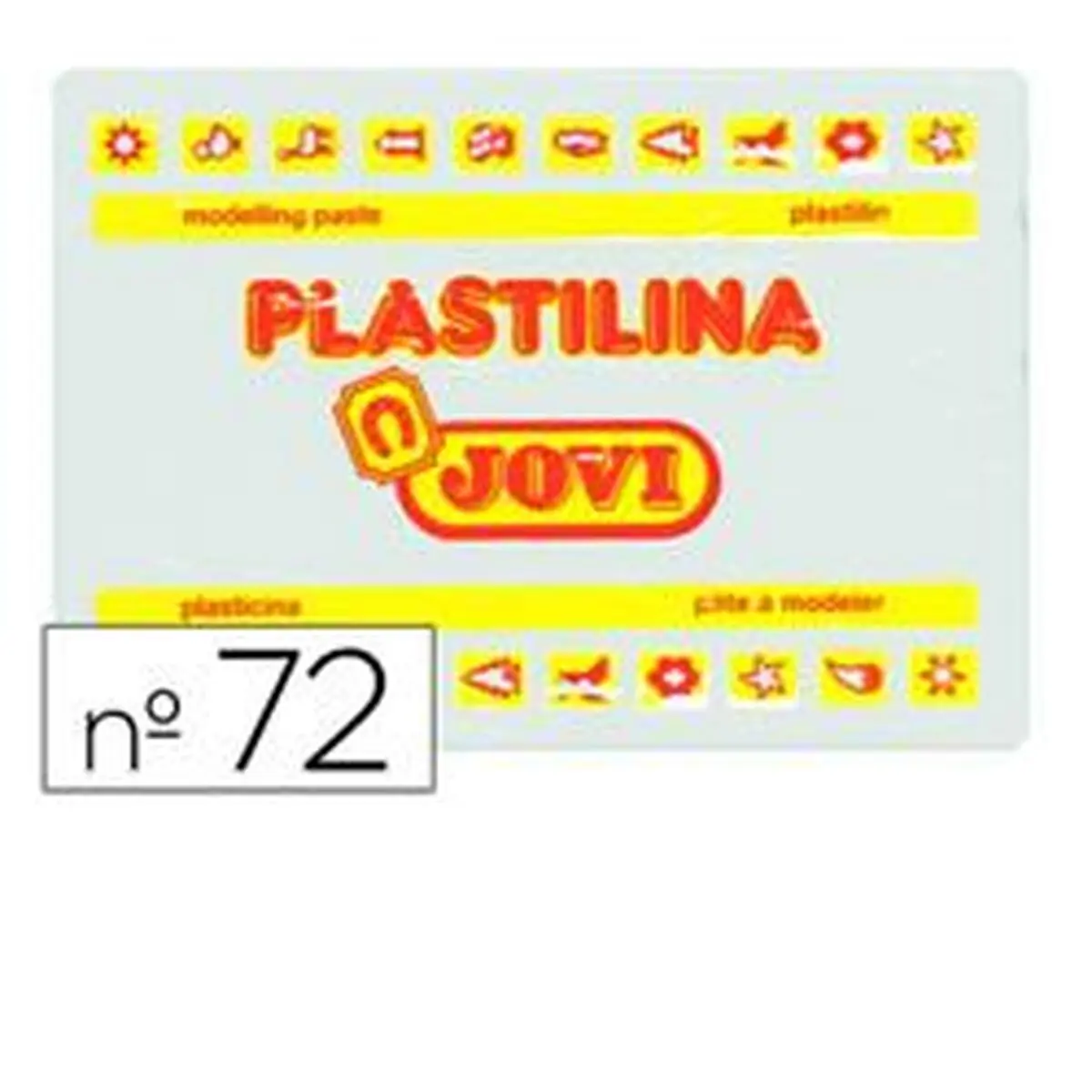 Plastilina Jovi 72-01 Bianco