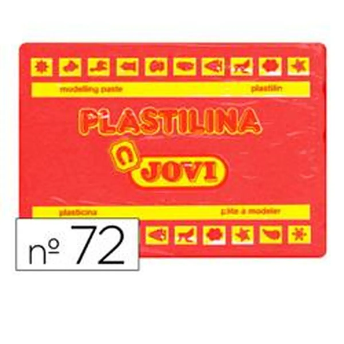 Plastilina Jovi 72-15 Nero