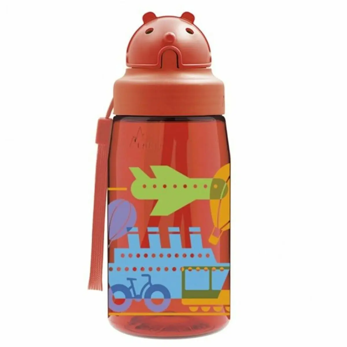 Bottiglia d'acqua Laken OBY Trafic Rosso (0,45 L)