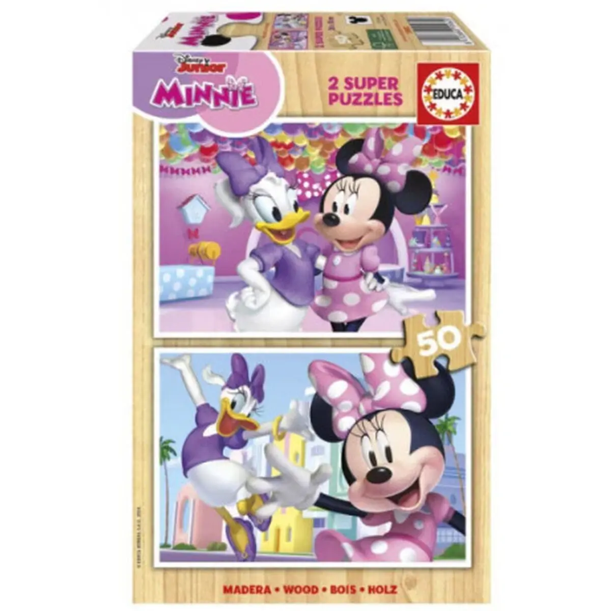 Puzzle per Bambini Minnie Mouse 50 Pezzi