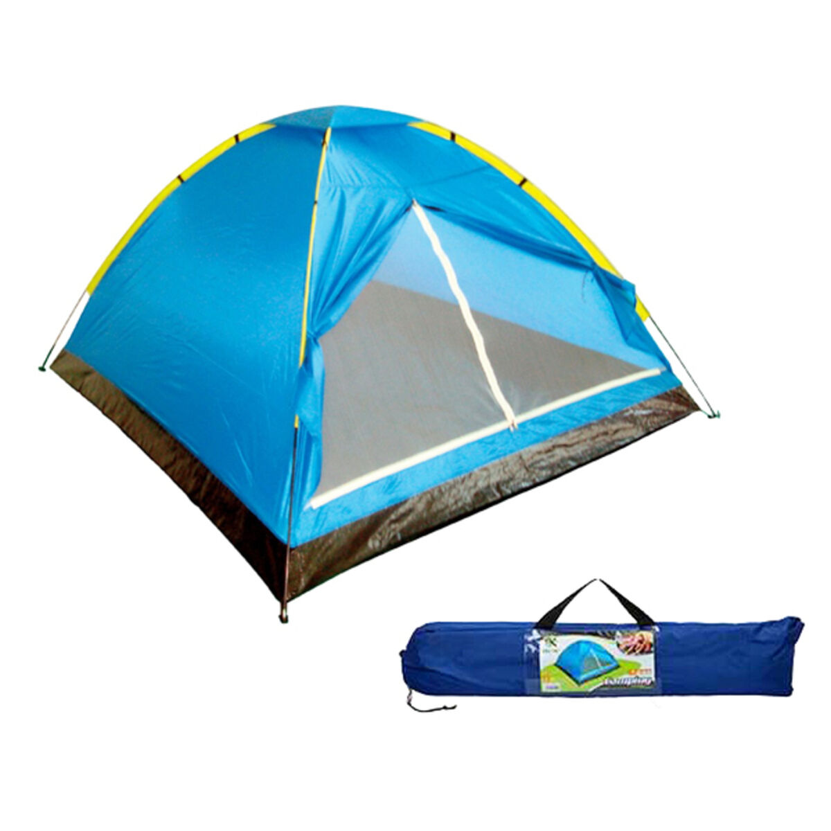 Tenda da Campeggio Dome Colorbaby Azzurro 120 x 200 x 100 cm