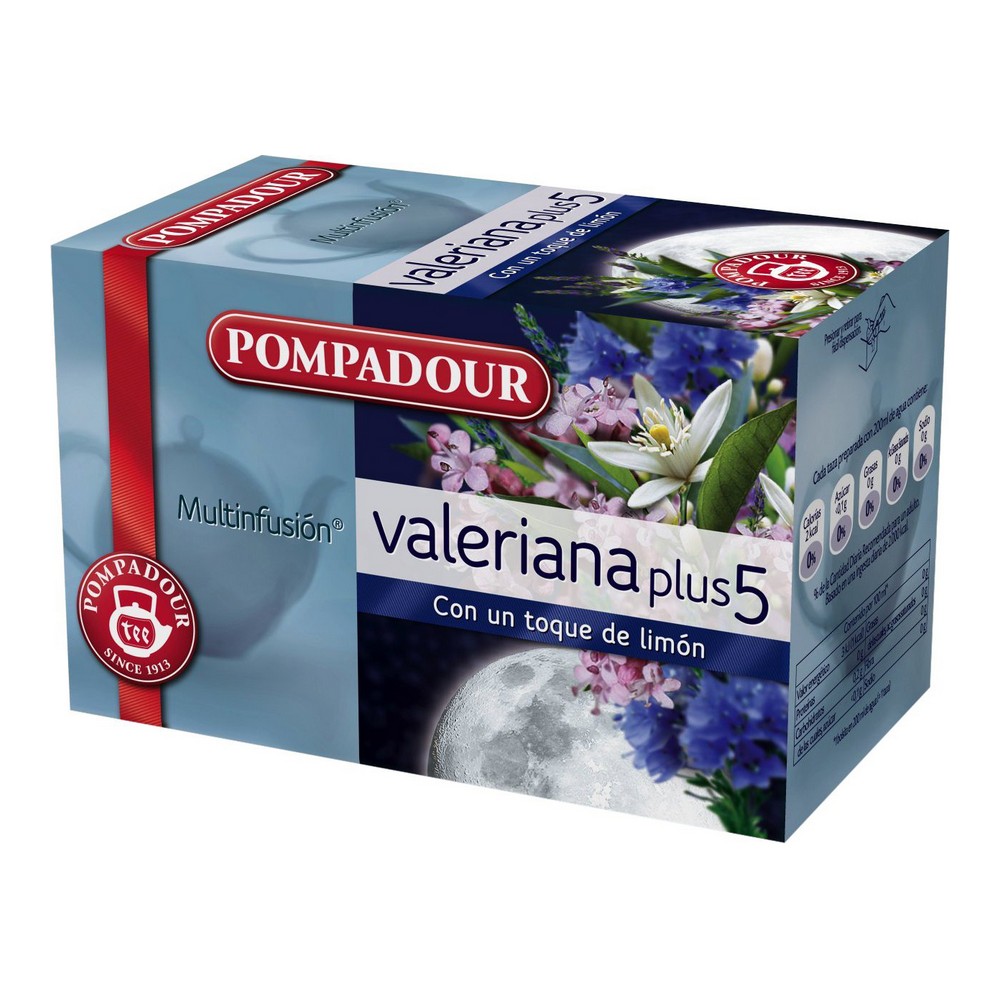 Infusione Pompadour Plus 5 Valeriana (20 uds)