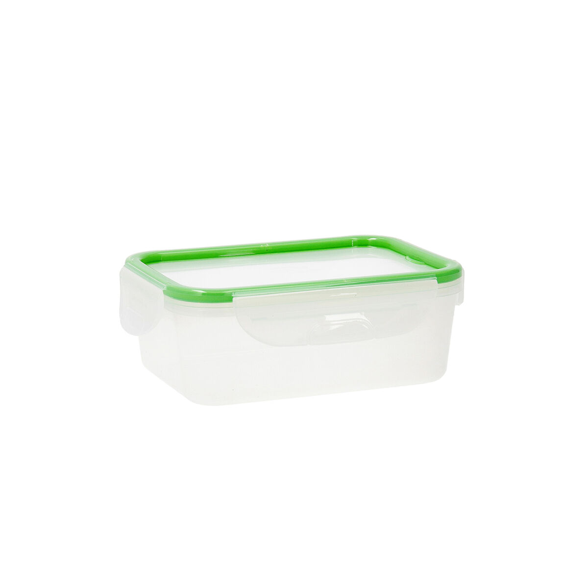 Porta pranzo Quid Greenery 1 L Trasparente Plastica 13 x 18 x 6,8 cm - 1 L (4 Unità) (Pack 4x)