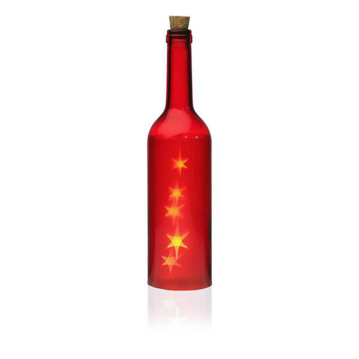 Bottiglia LED Versa VS-21211100 Cristallo 7,3 x 28 x 7,3 cm