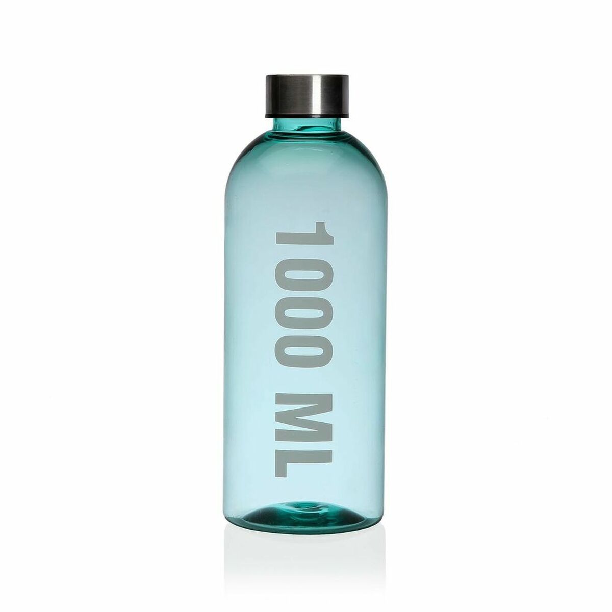Bottiglia d'acqua Versa 1 L Azzurro Acciaio polistirene Composto 8,7 x 24,5 x 8,7 cm