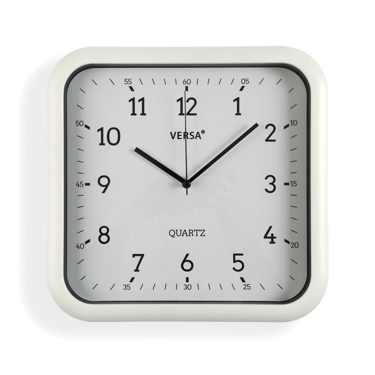 Orologio da Parete Versa Bianco Plastica Quarzo 3,5 x 28,5 x 29,5 cm