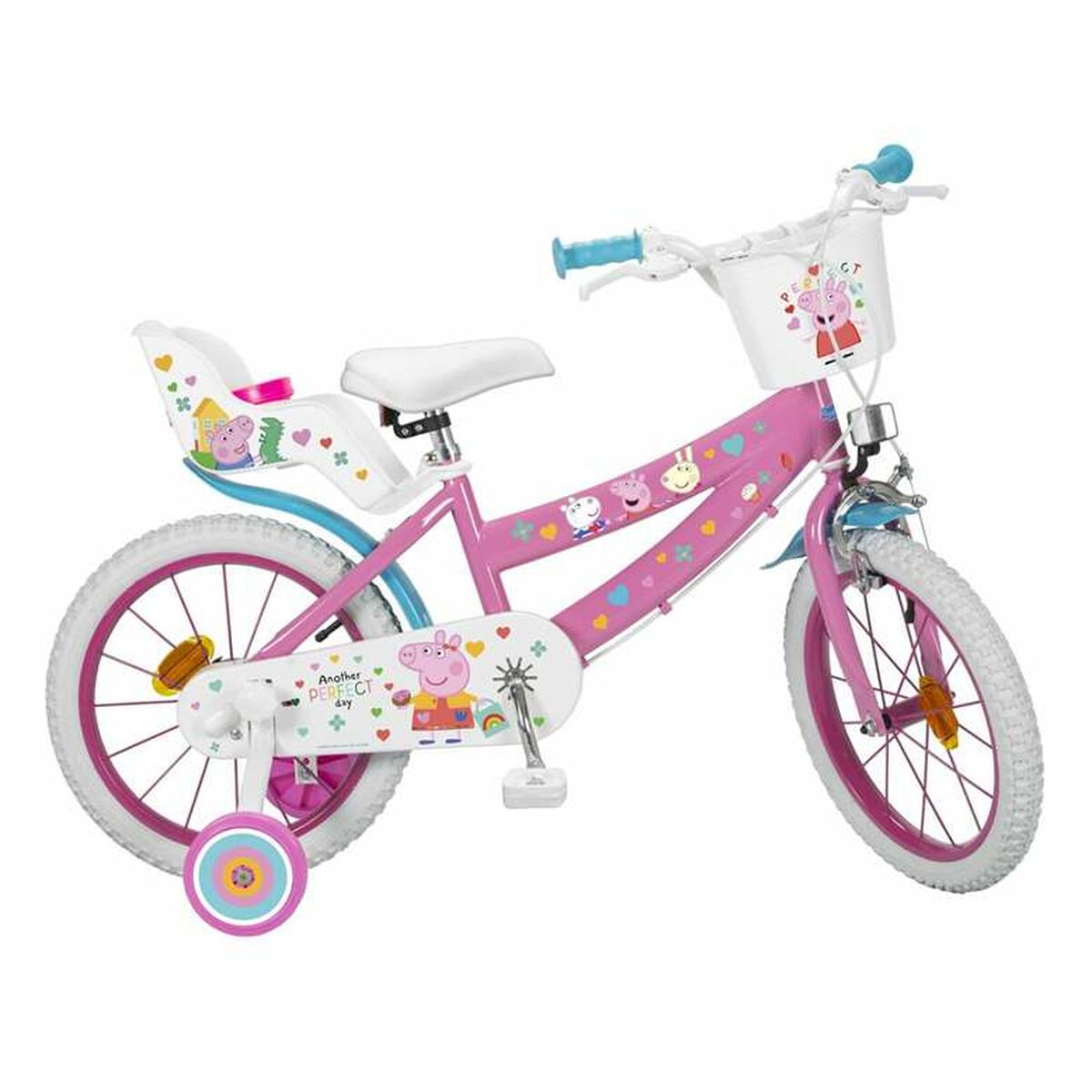 Bicicletta per Bambini Peppa Pig 16" Rosa
