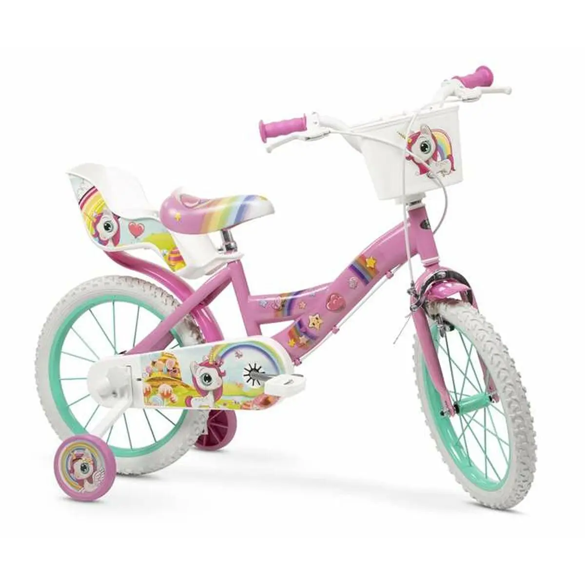 Bicicletta per Bambini Toimsa 16" Unicorno