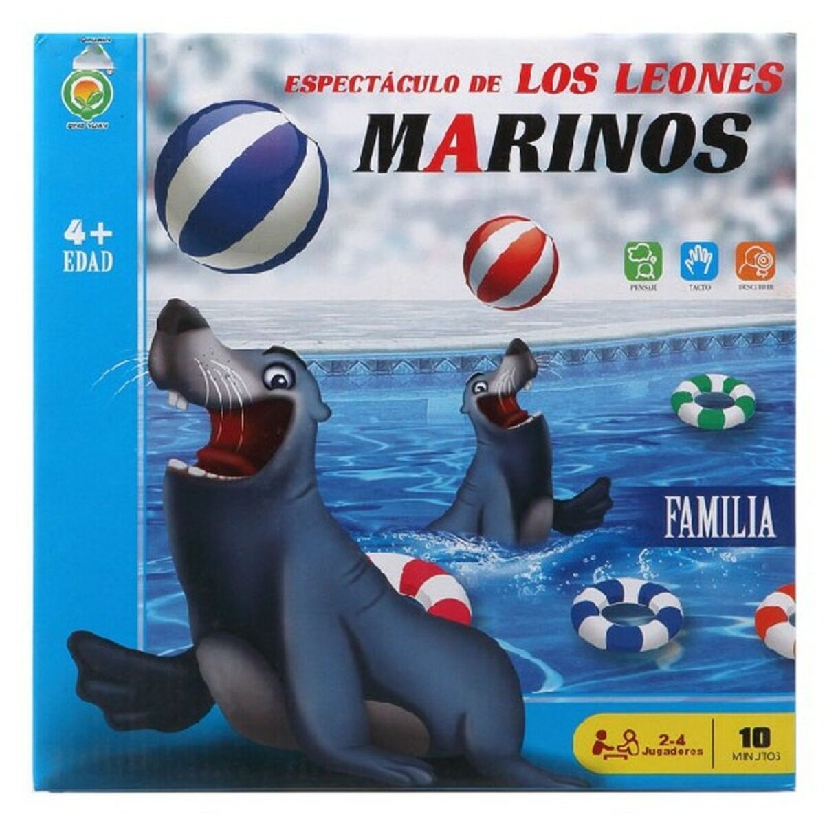 Gioco Educativo Sea lion show Azzurro (27 x 27 cm)