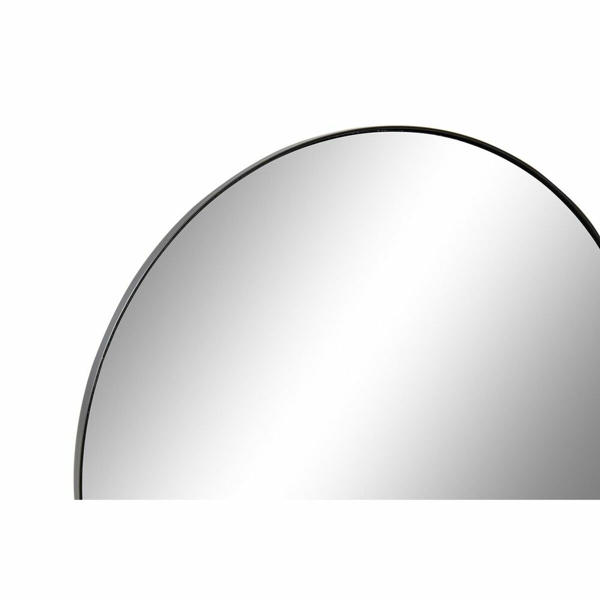 Specchio da parete DKD Home Decor Nero Metallo Cristallo 16 x 15 x 27,5 cm