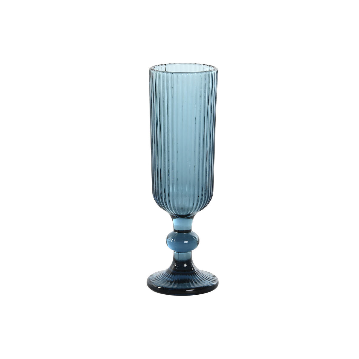 Set di Bicchieri DKD Home Decor Azzurro Cristallo 150 ml