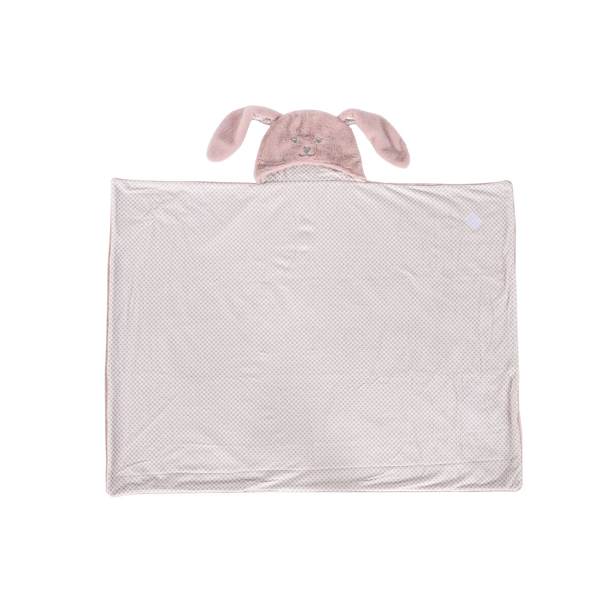 Coperta Home ESPRIT Coniglio 100 x 75 x 20 cm (3 Unità)
