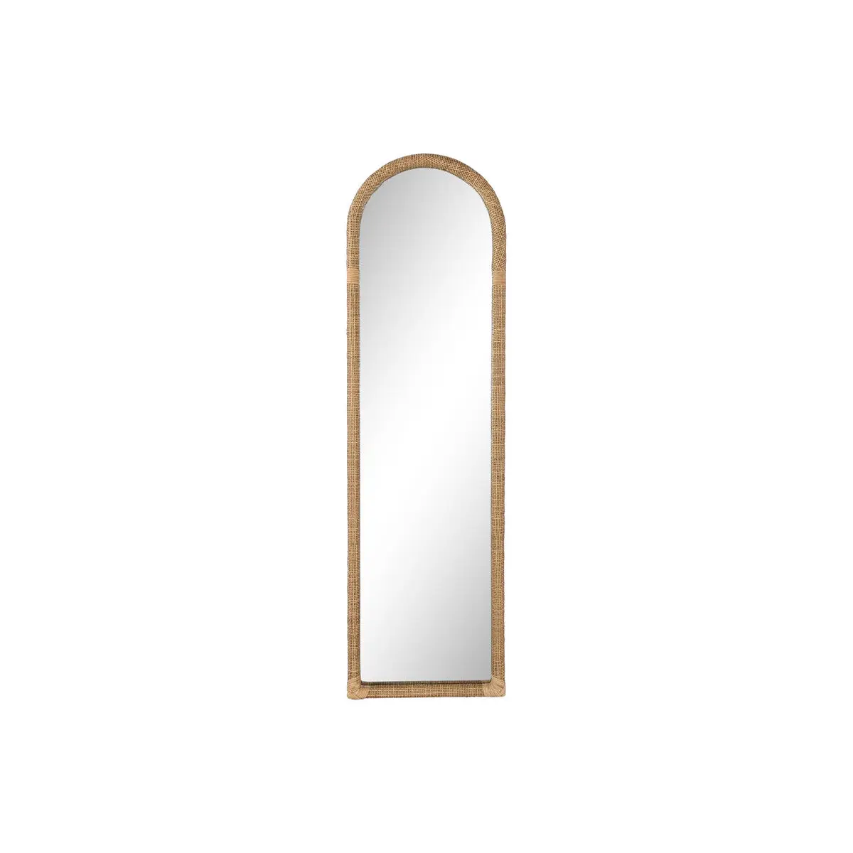 Specchio da parete Home ESPRIT Naturale Cristallo Scandi 48,5 x 4,5 x 170 cm