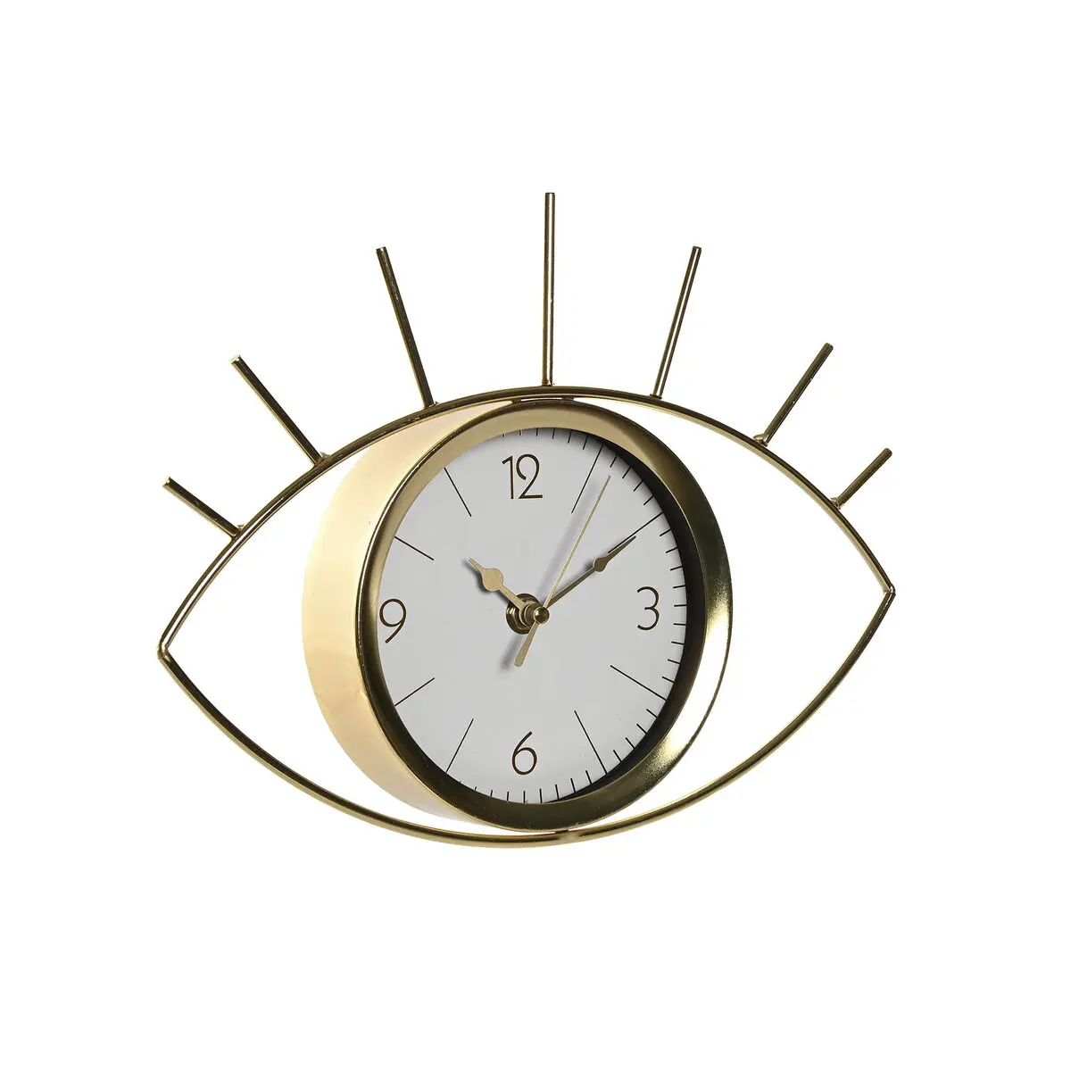 Orologio da Parete Home ESPRIT Dorato Metallo 29 x 4 x 22 cm