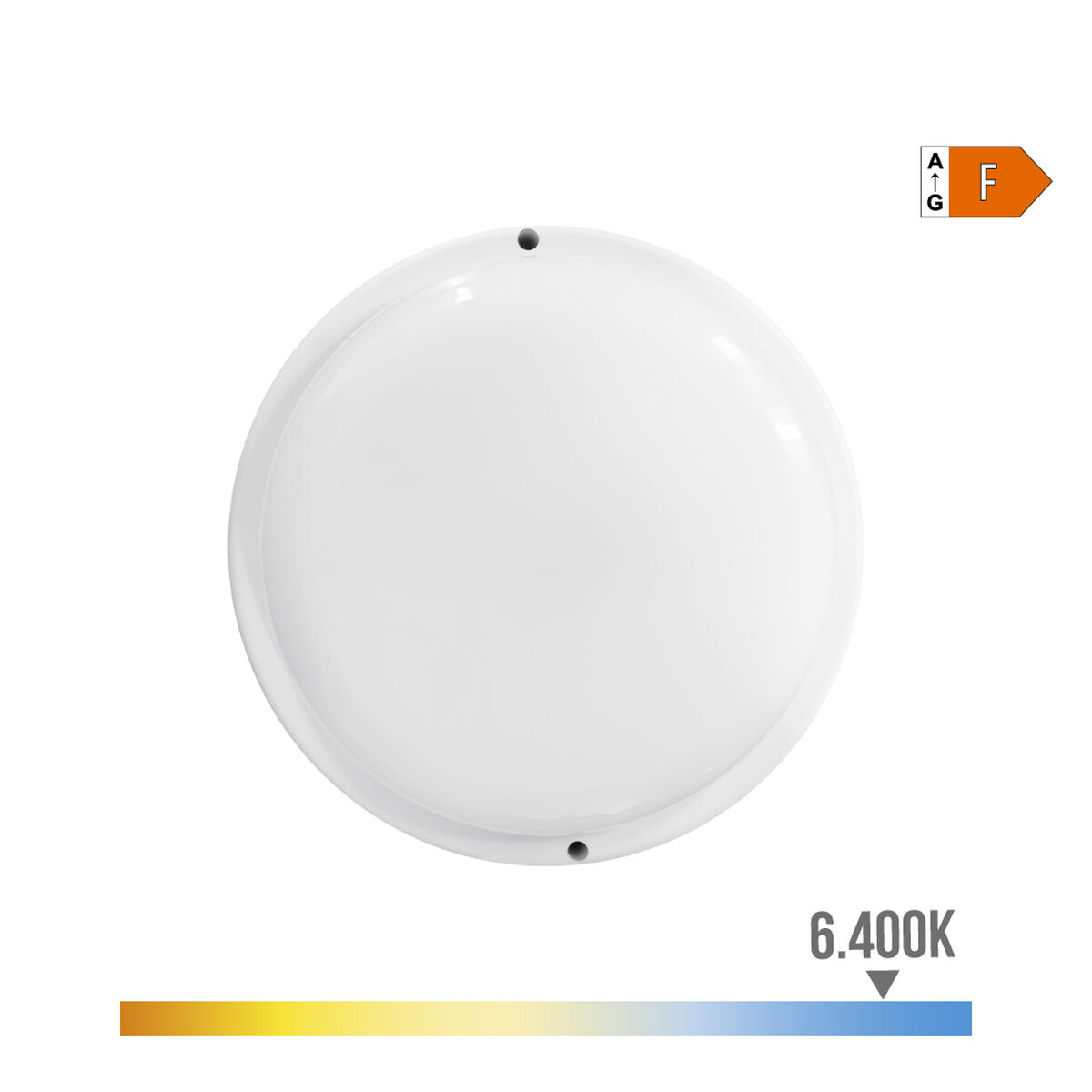 Applique LED EDM Rotondo Bianco 18 W F 1820 lm (6400 K)