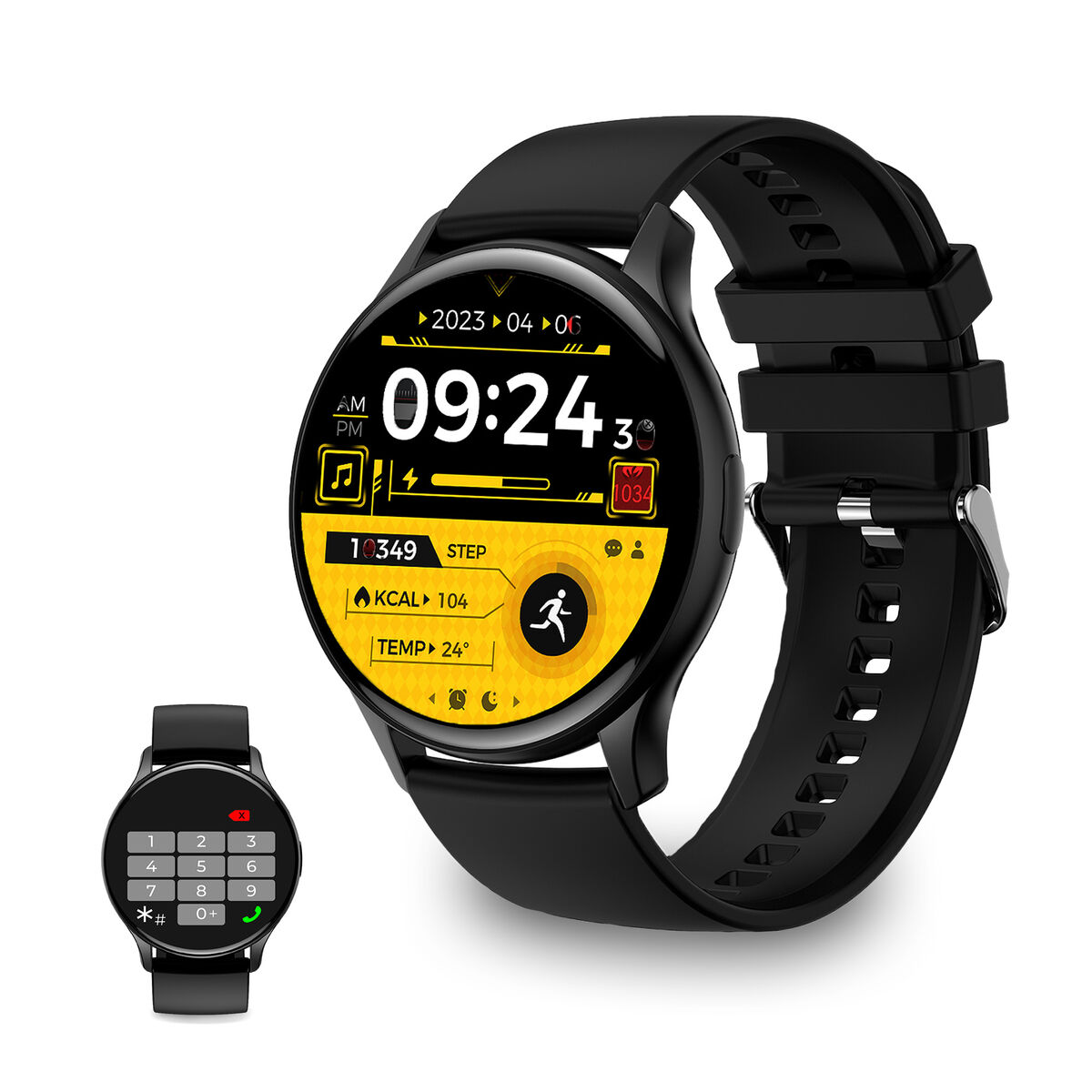 Smartwatch KSIX Core Nero
