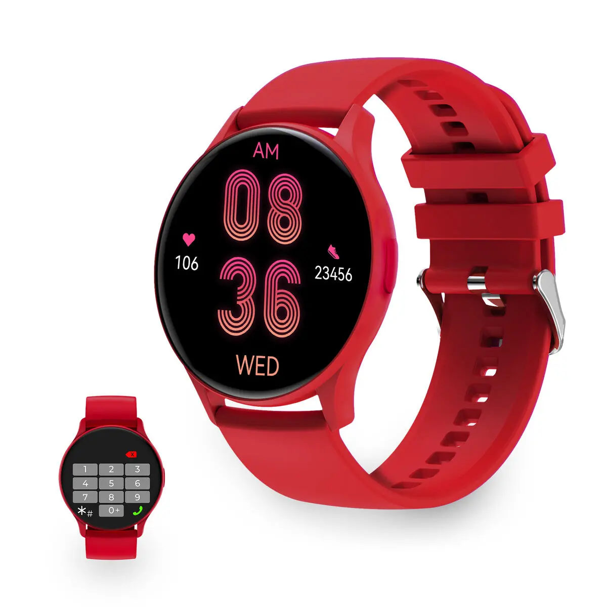Smartwatch KSIX Core 1,43" Rosso