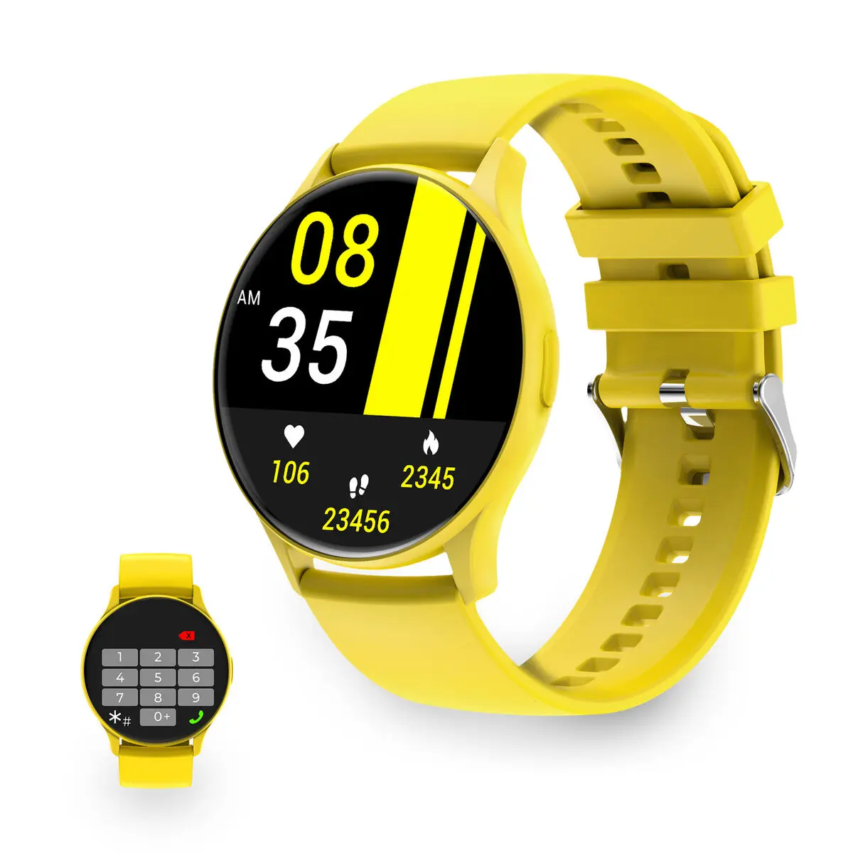 Smartwatch KSIX Core 1,43" Giallo