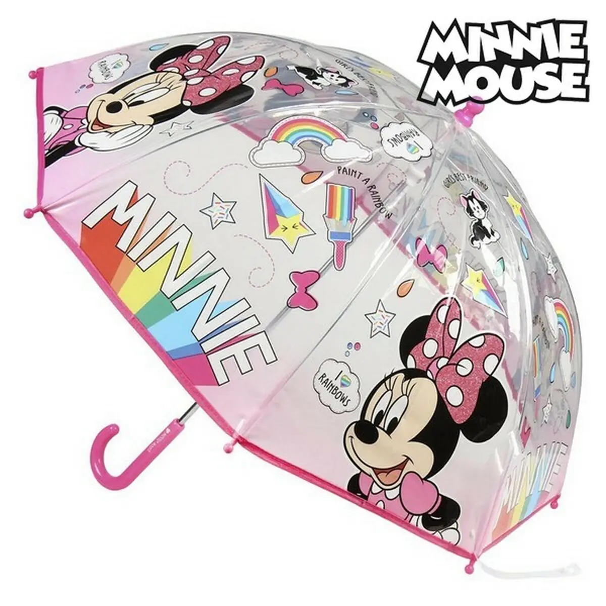 Ombrelli Minnie Mouse 70476 (Ø 71 cm)