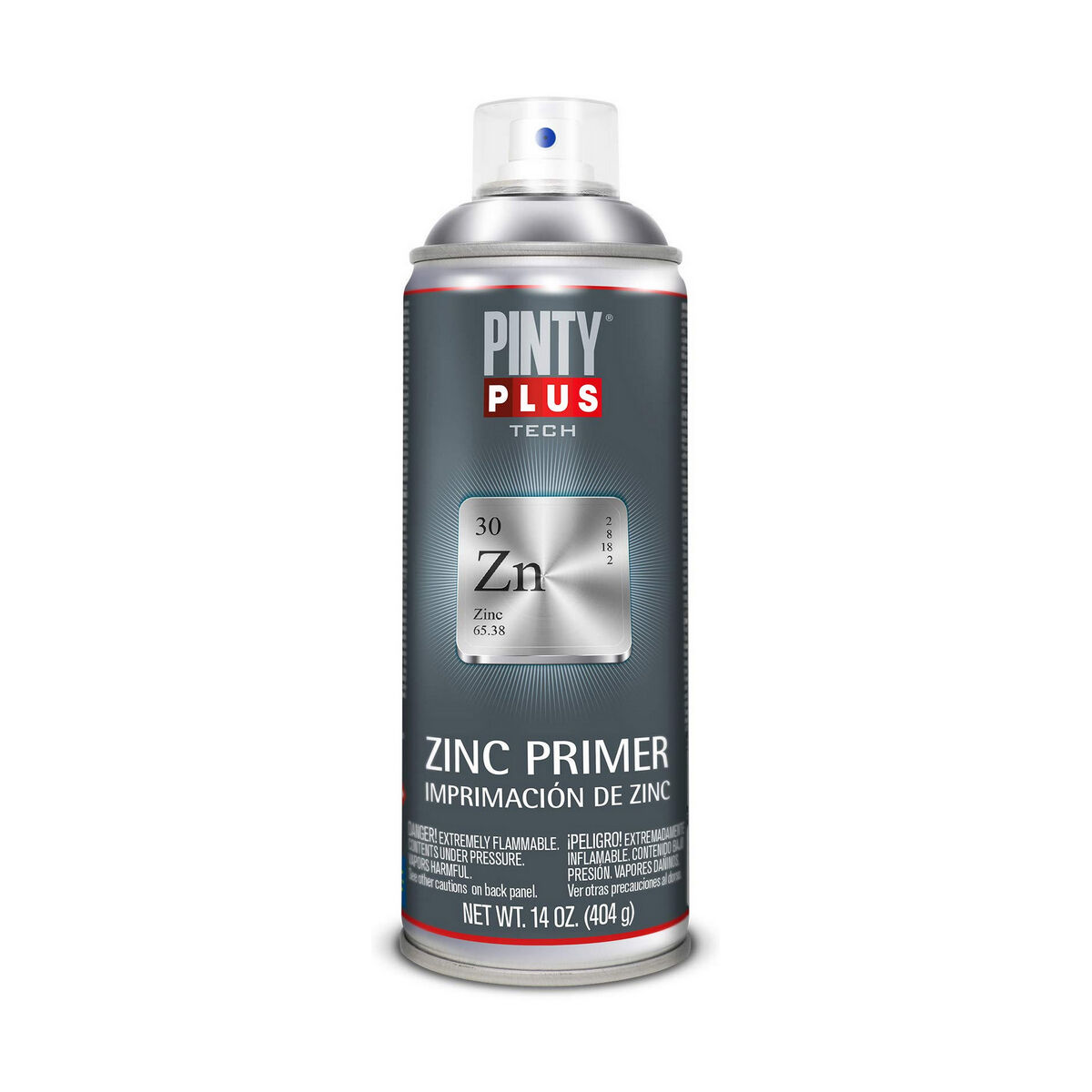Vernice spray Pintyplus Tech Z169 Zinco 400 ml Zincato