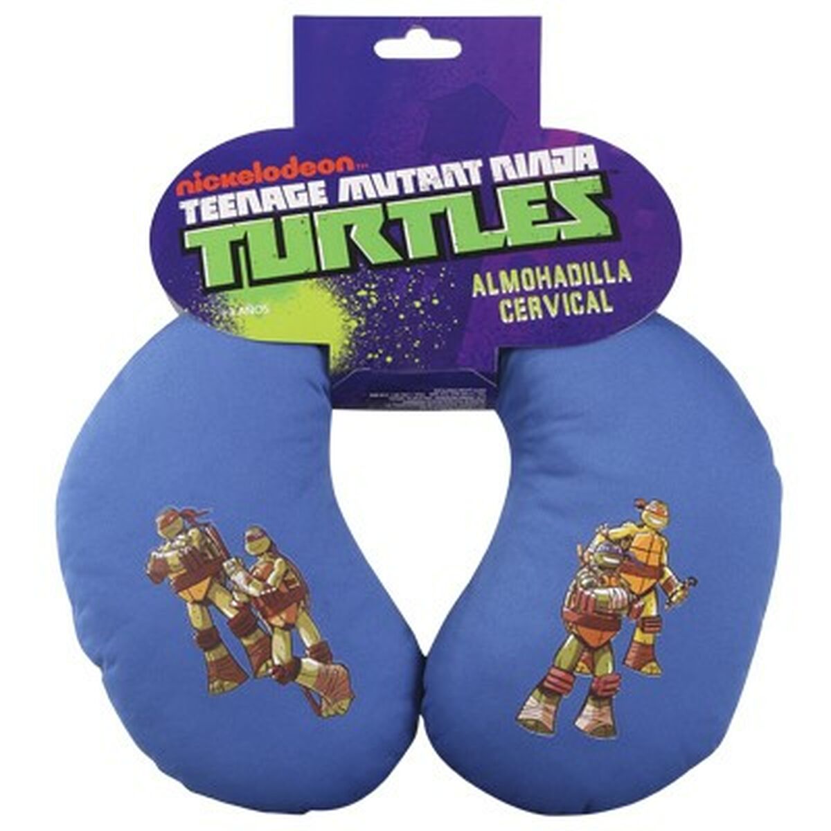 Cuscino da Viaggio Teenage Mutant Ninja Turtles TUR2010 Azzurro