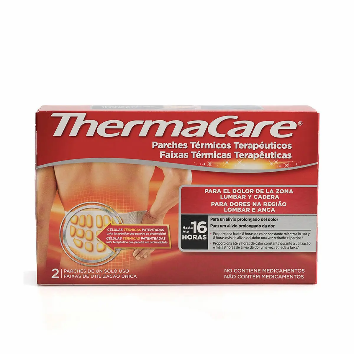 Toppe termoadesive Thermacare