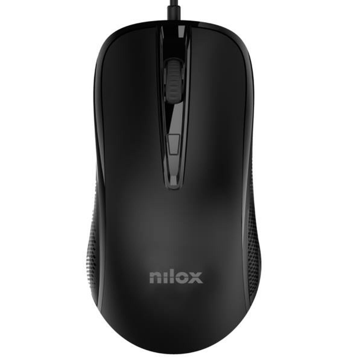 Mouse Nilox MOUSB1014 Nero