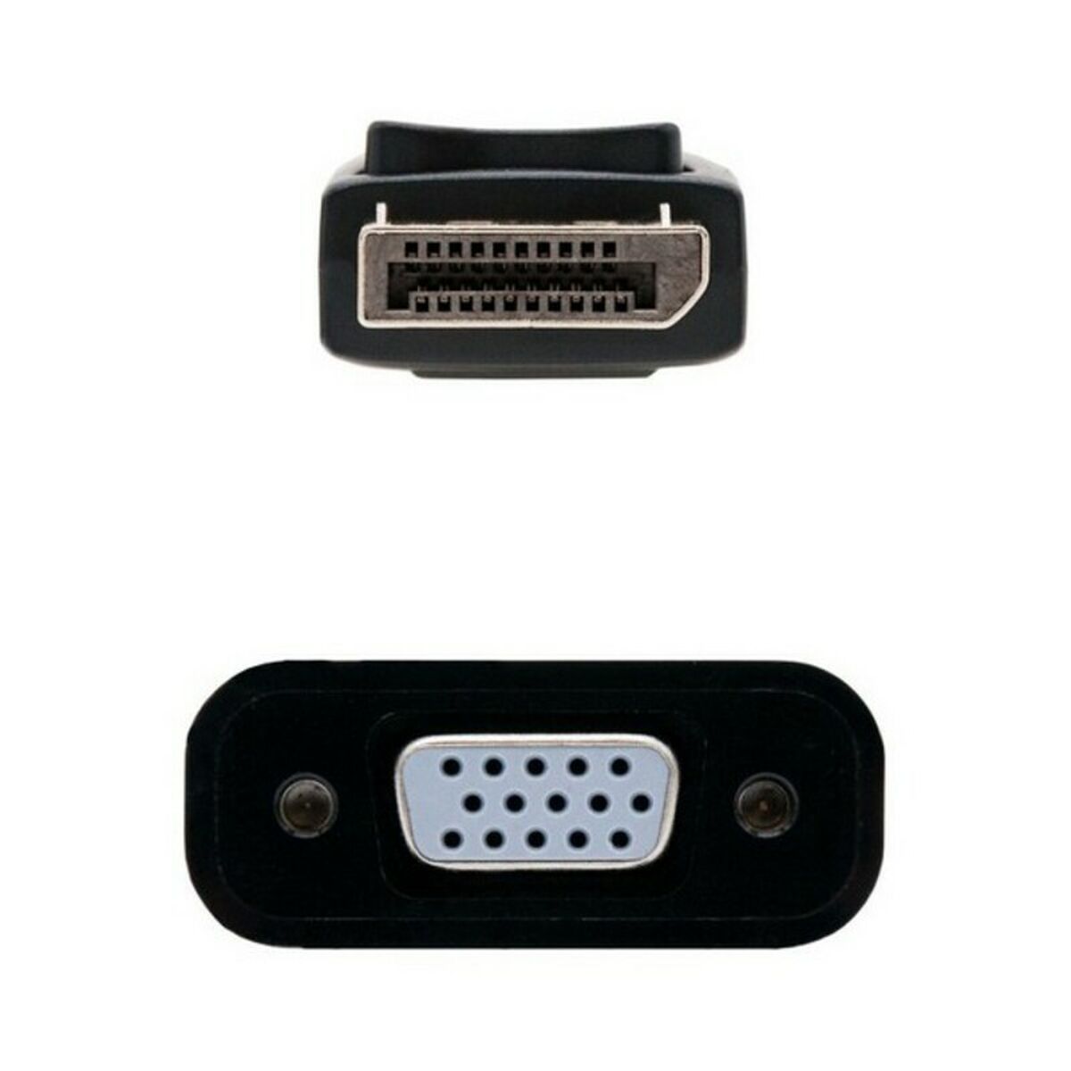 Adattatore DisplayPort con SVGA NANOCABLE 10.16.0602 Nero (15 cm)