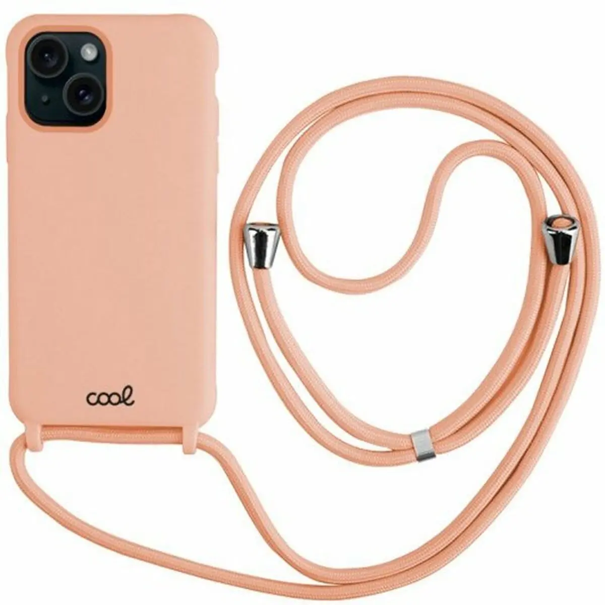 Custodia per Cellulare Cool iPhone 15 Rosa Apple