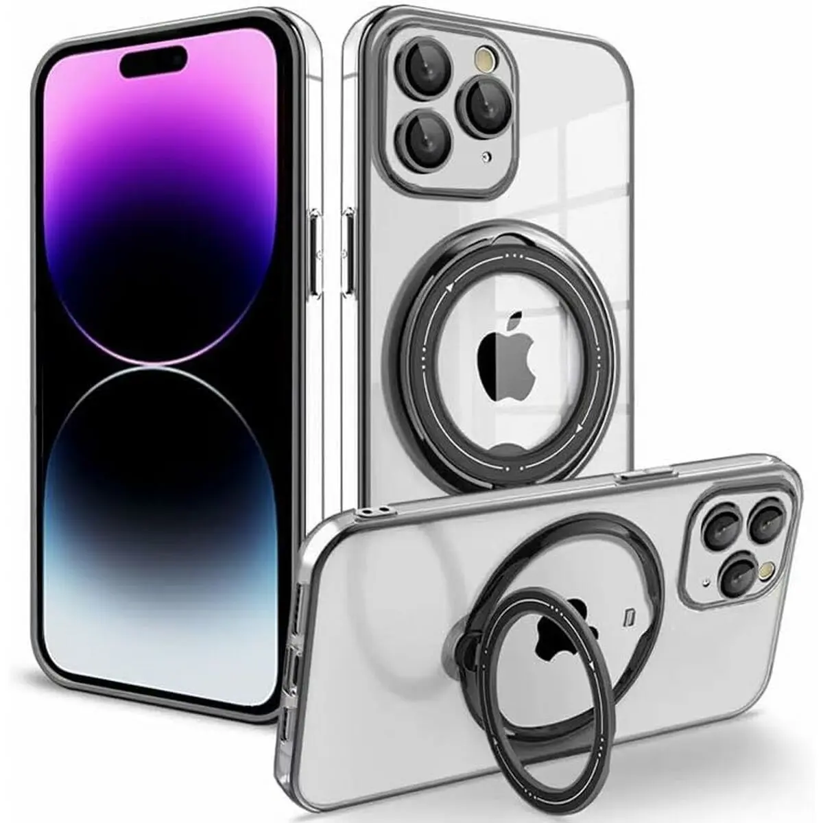 Custodia per Cellulare Cool iPhone 14 Pro Max Nero Apple
