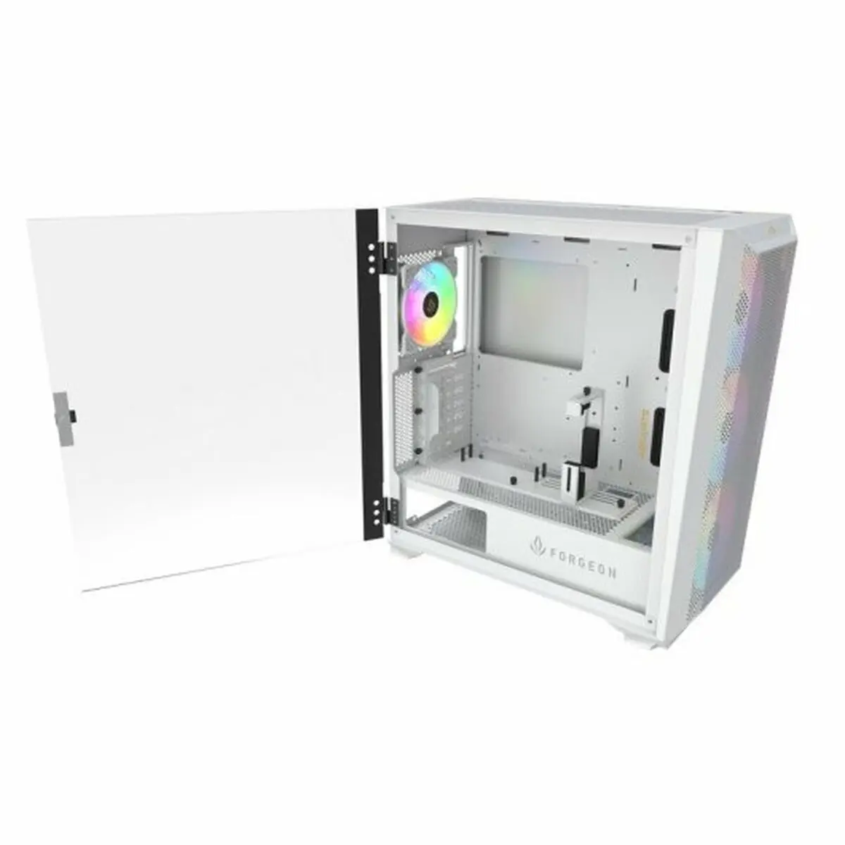 Case computer desktop ATX Forgeon FO-ATX-ARC1W Bianco