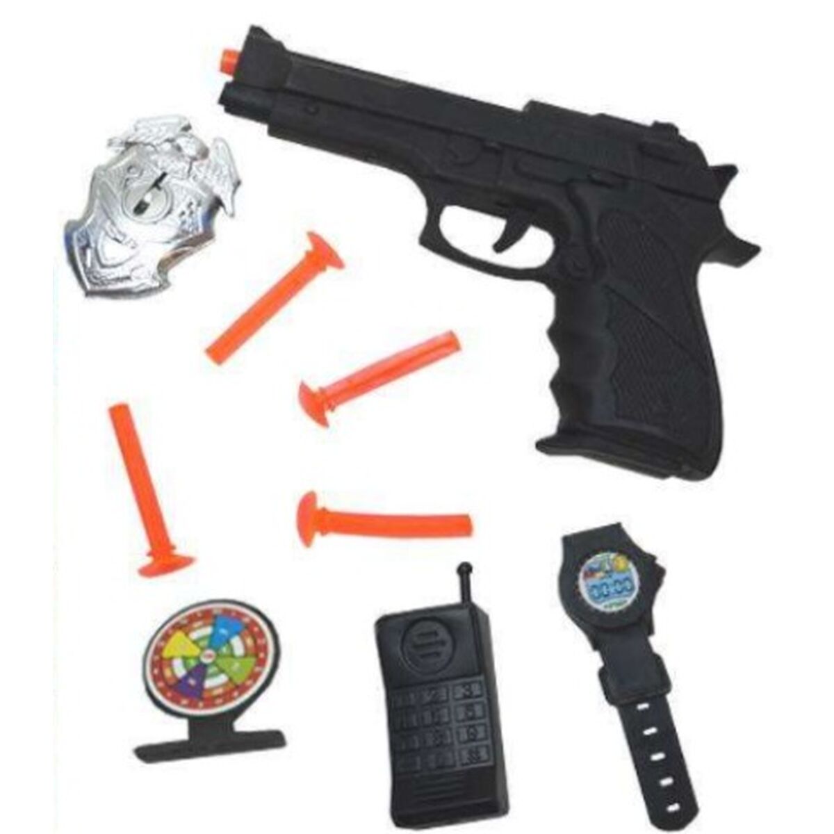 Pistola Poliziotto Giocattolo 26 x 38,5 x 3,5 cm