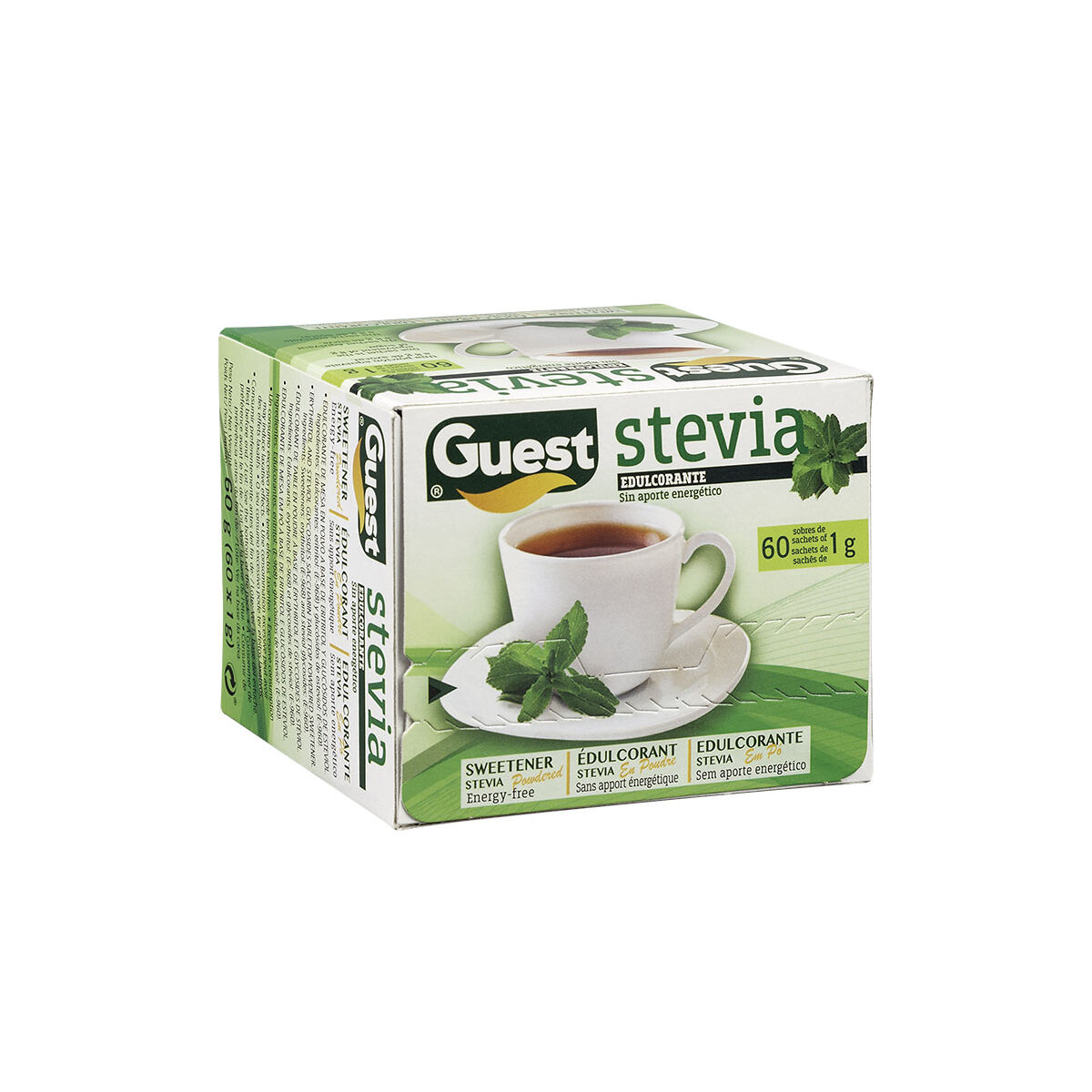 Dolcificante Guest Stevia 60 Unità